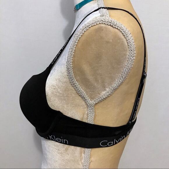 Calvin Klein NWOT Black Demi Bra Women 36C *Pls See Description* - Picture 4 of 12